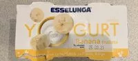 Mängden socker i Yogurt intero banana frullata