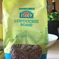 Mängden socker i Lenticchie rosse bio