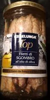 Mängden socker i Filetti di sgombro all'olio d'oliva