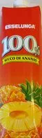 Mängden socker i Succo di ananas