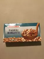 Mängden socker i Fagioli borlotti