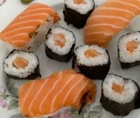 Mängden socker i Sushi nighiri-maki
