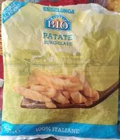 Mängden socker i Patate surgelate