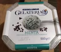 Mängden socker i Gelateria menta cioccolato