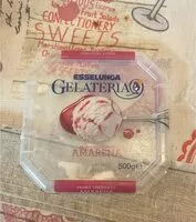 Mängden socker i Gelaterie Panna variegato con amarena