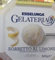 Mängden socker i Sorbetto al limone