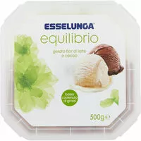 Mängden socker i Gelato fiordilatte e cacao