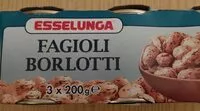 Mängden socker i Fagioli borlotti
