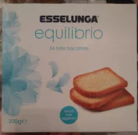 Mängden socker i Fette biscottate