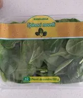 Mängden socker i spinaci novelli