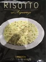 Mängden socker i risotto agli asparagi