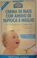 Mängden socker i Crema di Mais con amido di Tapioca e Miglio