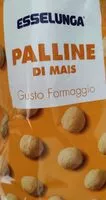 Mängden socker i Palline di mais gusto formaggio