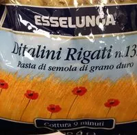 Mängden socker i Ditalini rigati n.133