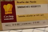 Mängden socker i Sandwiches addortiti