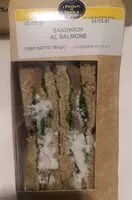 Mängden socker i Sandwich al salmone