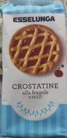 Mängden socker i Crostatine alla fragola