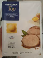 Mängden socker i Ravioli alla carne