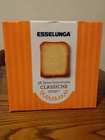 Mängden socker i Fette biscottate classiche