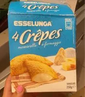 Mängden socker i 4 crepes