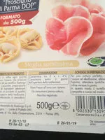 Mängden socker i Tortellini al prosciutto