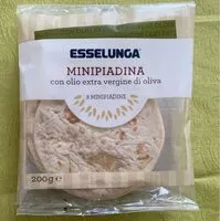 Mängden socker i Minipiadina con olio extravergine di oliva
