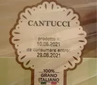 Mängden socker i Cantucci