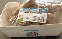 Mängden socker i Ginger bio (zenzero)