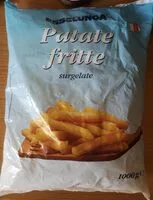 Mängden socker i Patate fritte surgelate
