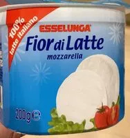 Mängden socker i Mozzarella Fior di Latte