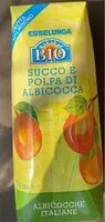 Mängden socker i Succo e polpa di albicocca Bio