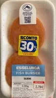 Mängden socker i Fish burger di Salmone