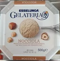 Mängden socker i GELATO ALLA NOCCIOLA