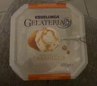 Mängden socker i Gelato al caramello