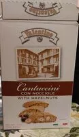 Mängden socker i Cantuccini con nocciole