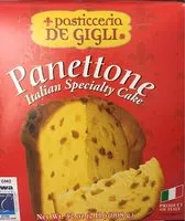 Mängden socker i De Gigli - Panettone Italian Specialty Cake