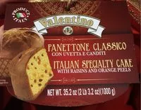 Mängden socker i Panettone