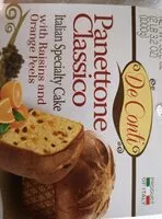 Mängden socker i Panettone classico