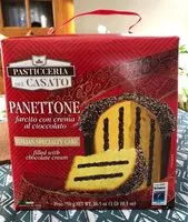 Mängden socker i Panettone farcito con crema al cioccolato