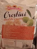 Mängden socker i Crostini mediterraneo