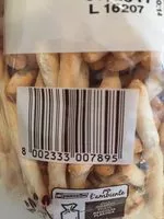 Mängden socker i Spaccatini corti al sesamo