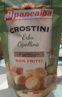 Mängden socker i Crostini erba cipollina