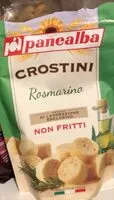 Mängden socker i Crostini rosmarino non fritti