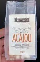 Mängden socker i Acajou Anacardi tostati Bio