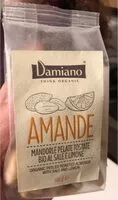 Mängden socker i Mandorle pelate tostate bio al sale e limone