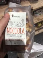 Mängden socker i Noisettes Entières Grillées Bio