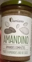 Mängden socker i amandino