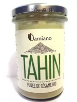 Mängden socker i Tahin purée de sésame bio