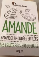Mängden socker i Amande Blanchie Effilee