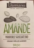 Mängden socker i Mandorle sgusciate bio